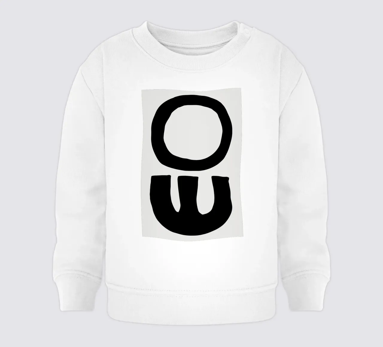 Bold Symbols sudadera de bebé de Graphite