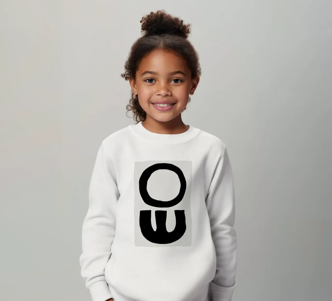 Bold Symbols felpa bambino da Graphite
