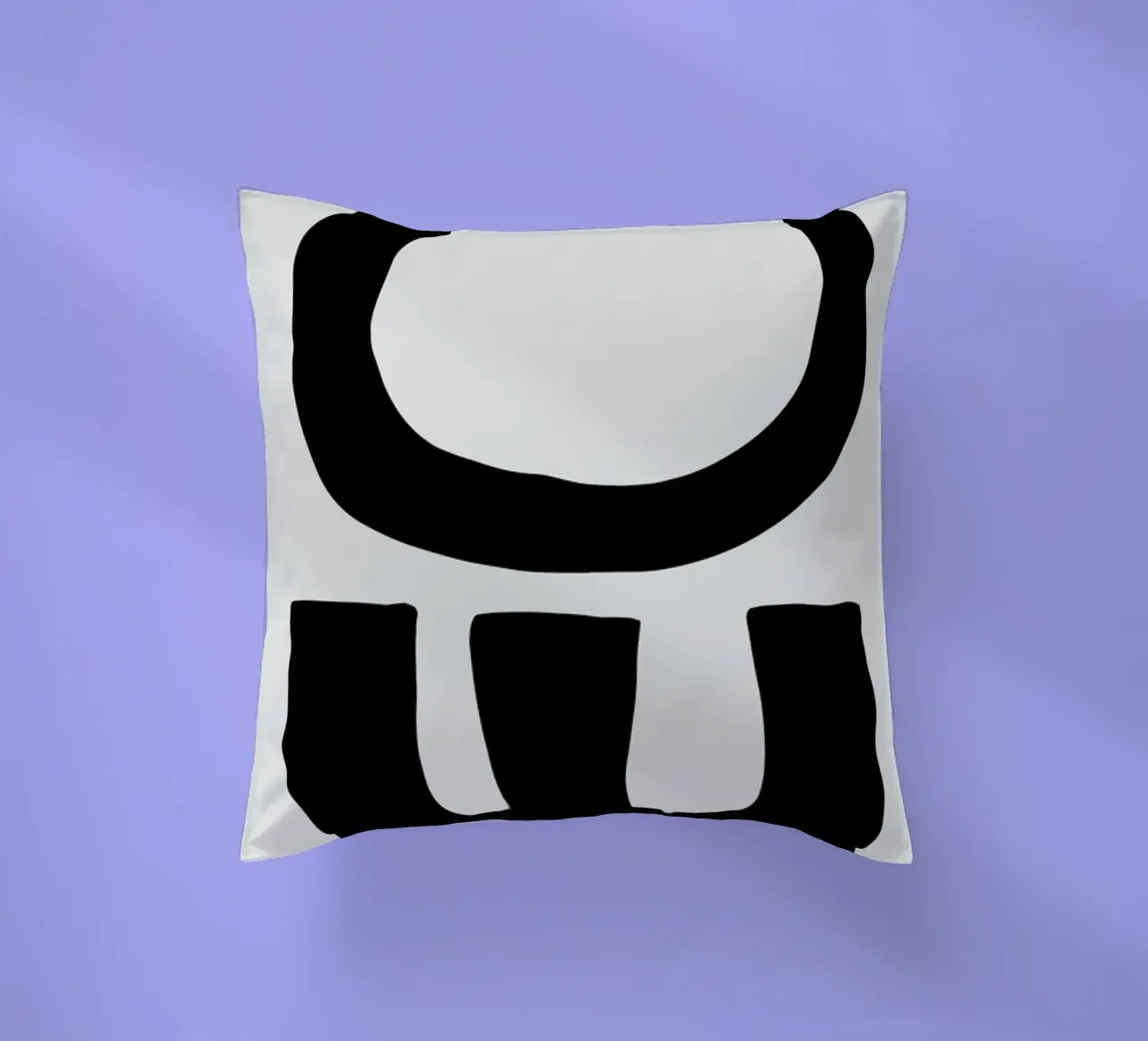 Bold Symbols cuscino da Graphite