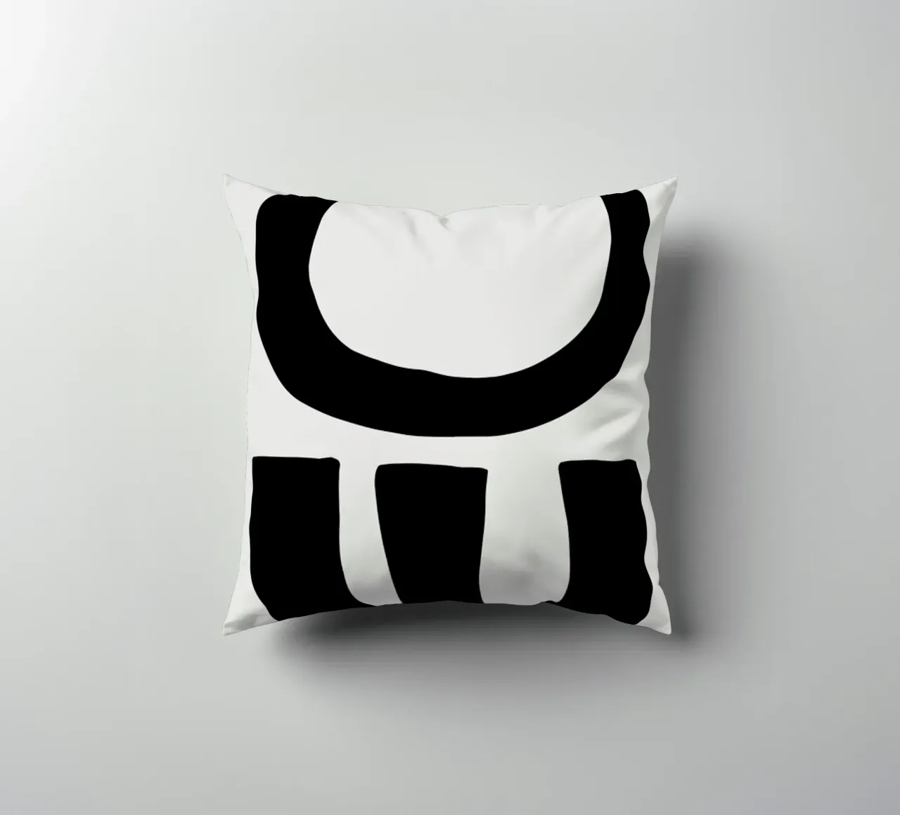 Bold Symbols cuscino da Graphite