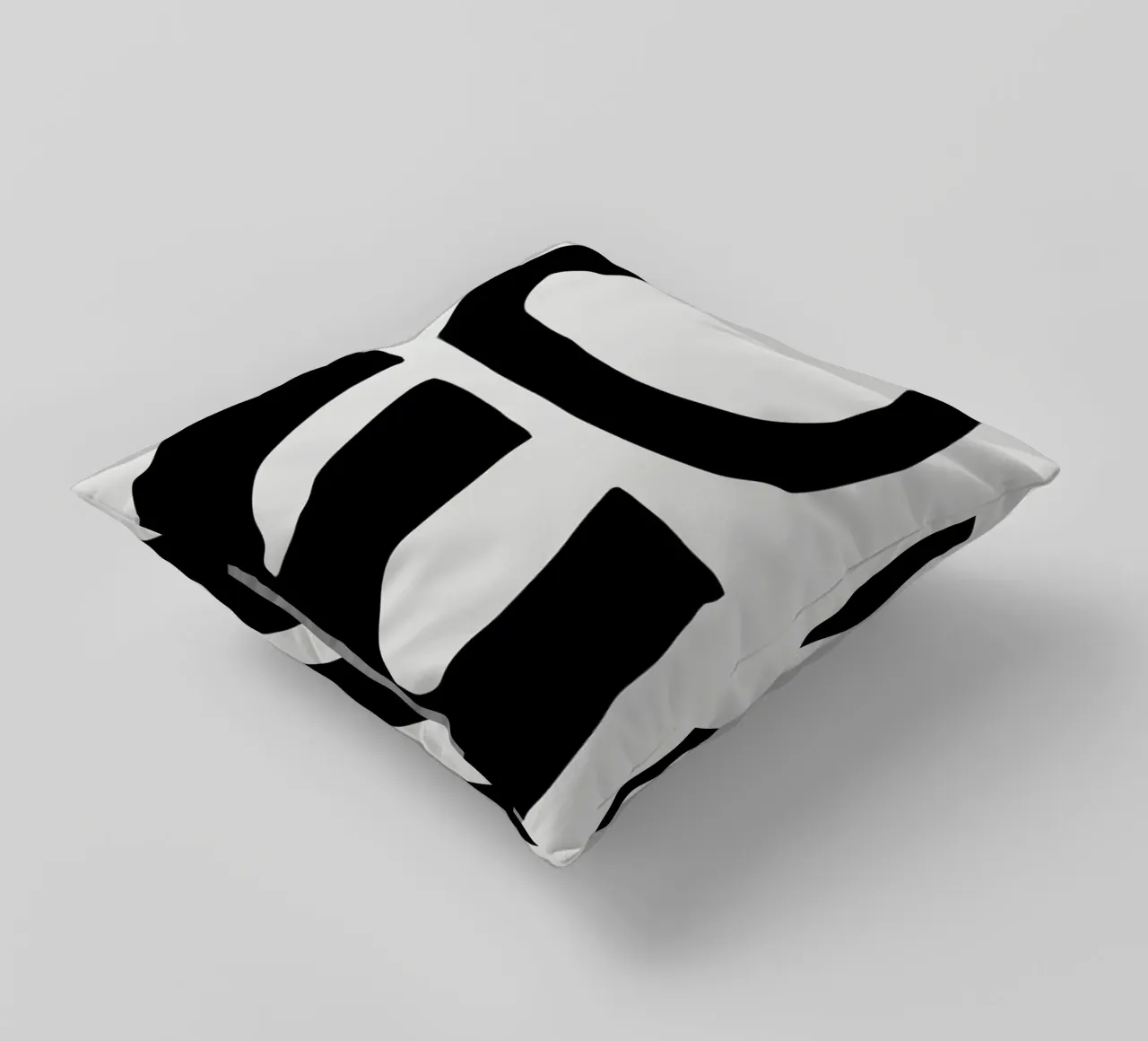 Bold Symbols cuscino da Graphite