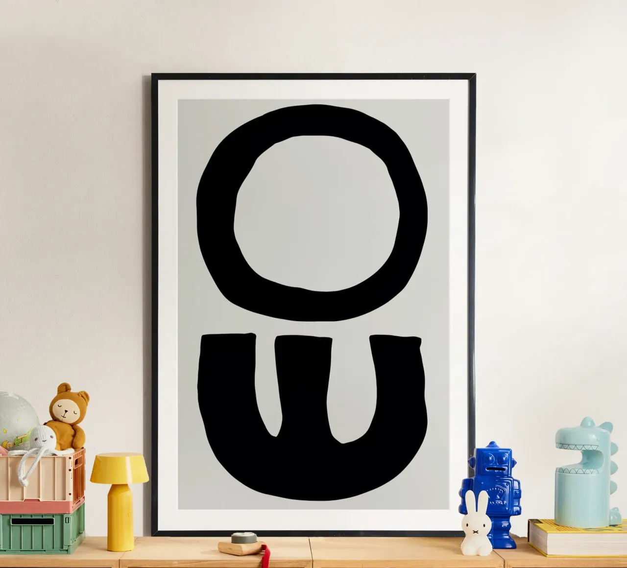 Bold Symbols poster da Graphite
