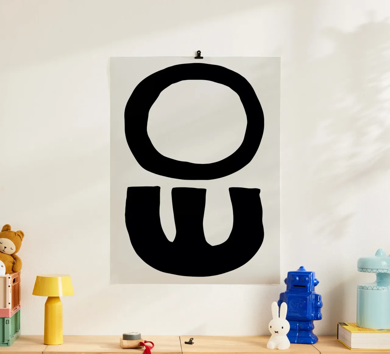 Bold Symbols poster da Graphite