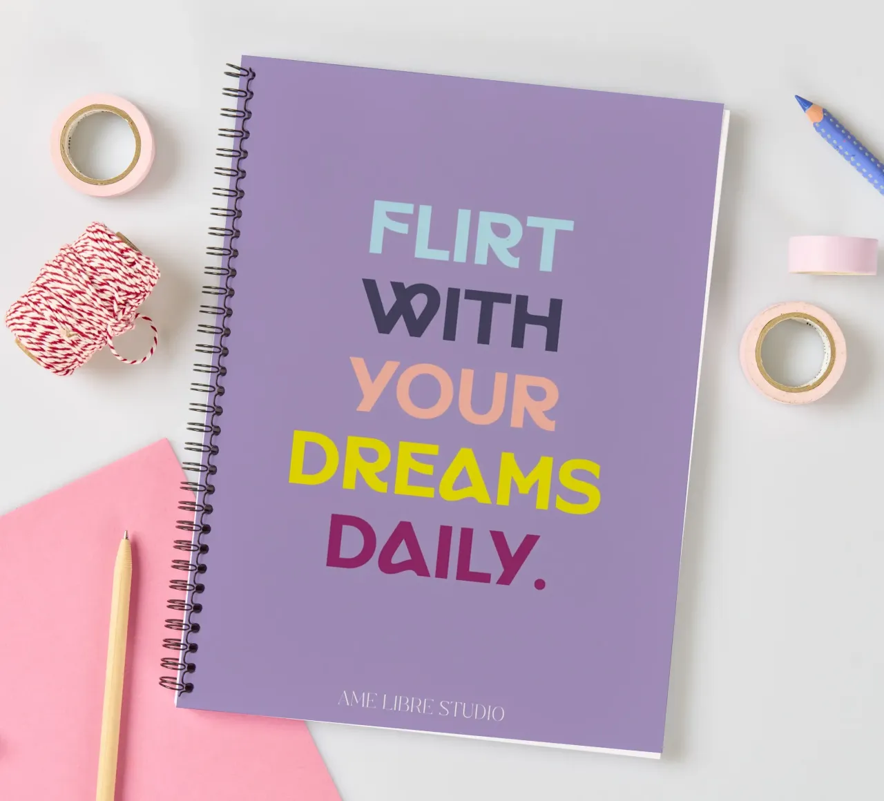 🍇 spiral notebook by MENTHE SAUVAGE