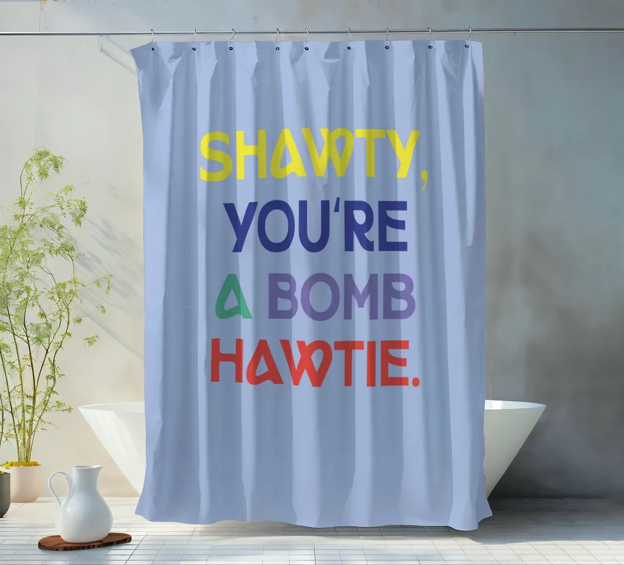 👌 shower curtain by MENTHE SAUVAGE