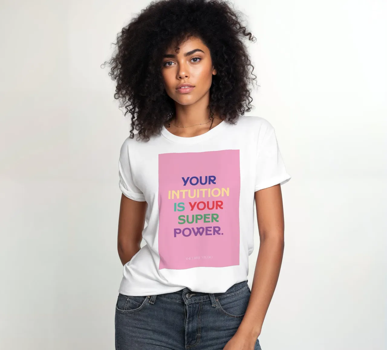 🦸🏼‍♀️ t-shirt da donna da MENTHE SAUVAGE