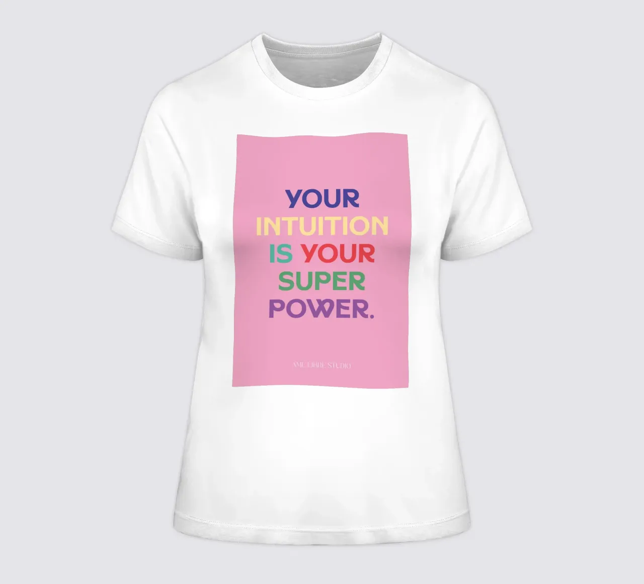 🦸🏼‍♀️ t-shirt da donna da MENTHE SAUVAGE