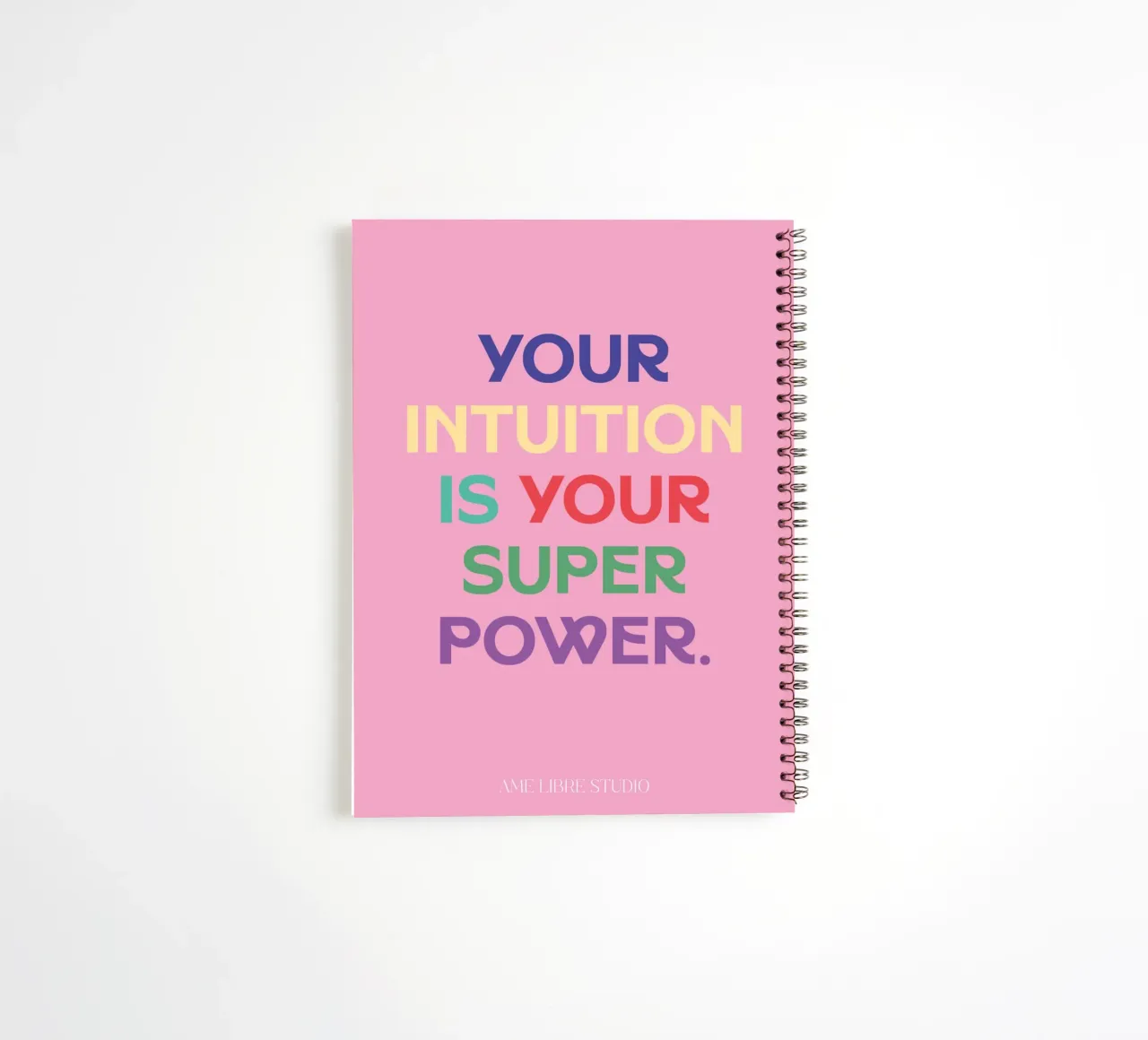 🦸🏼‍♀️ spiral notebook by MENTHE SAUVAGE