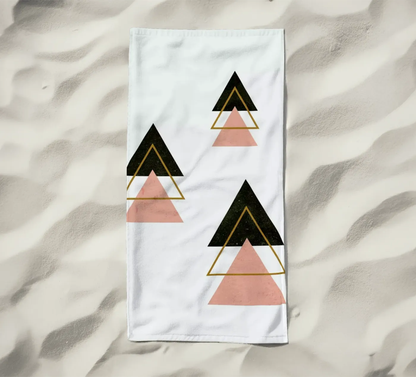 Winter Forest beach towel by daylight design studio