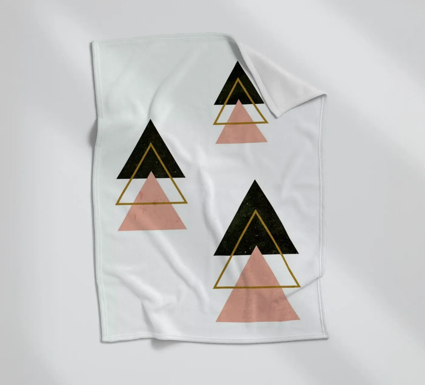 Winter Forest fleece blanket by daylight design studio