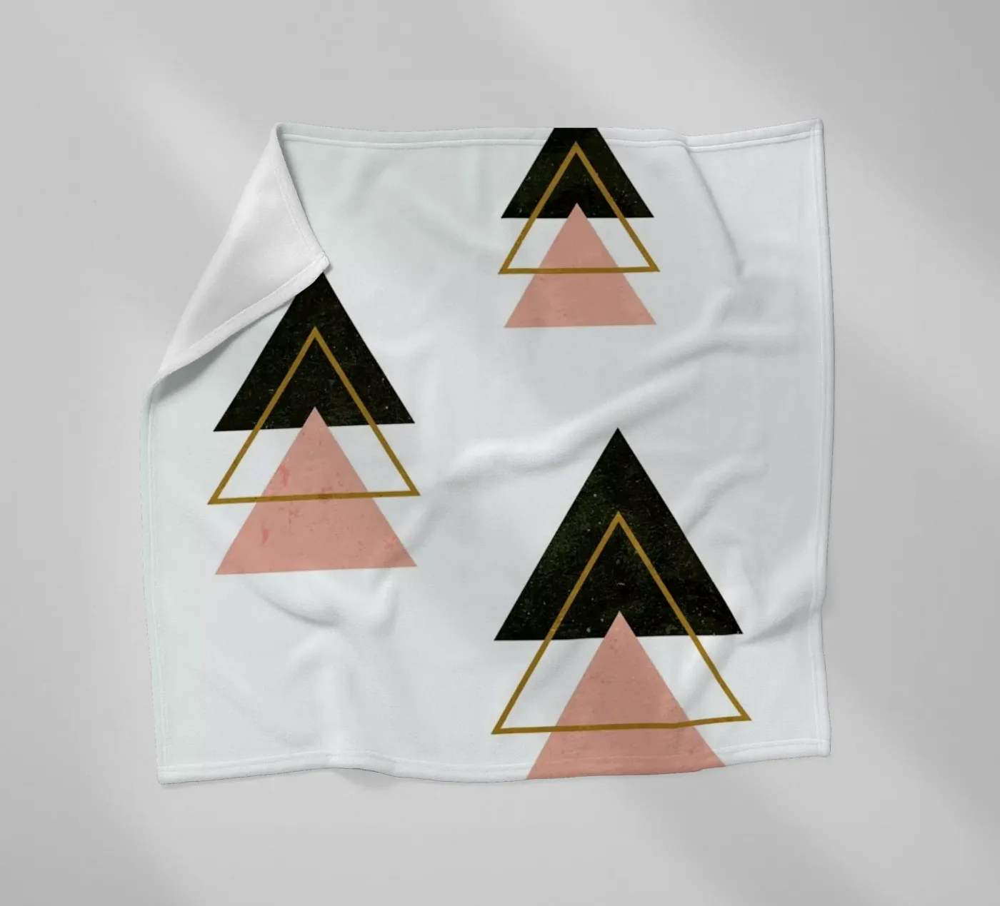 Winter Forest fleece blanket by daylight design studio