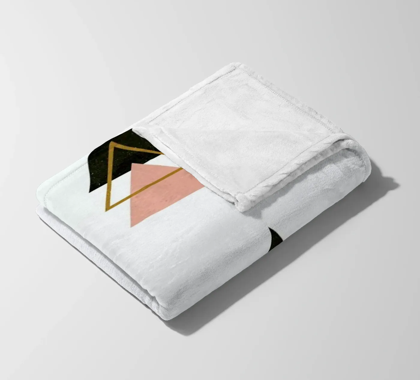 Winter Forest fleece blanket by daylight design studio