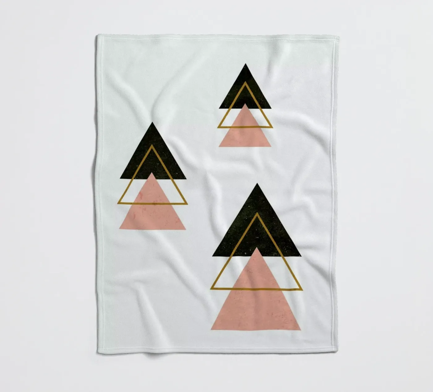 Winter Forest fleece blanket by daylight design studio