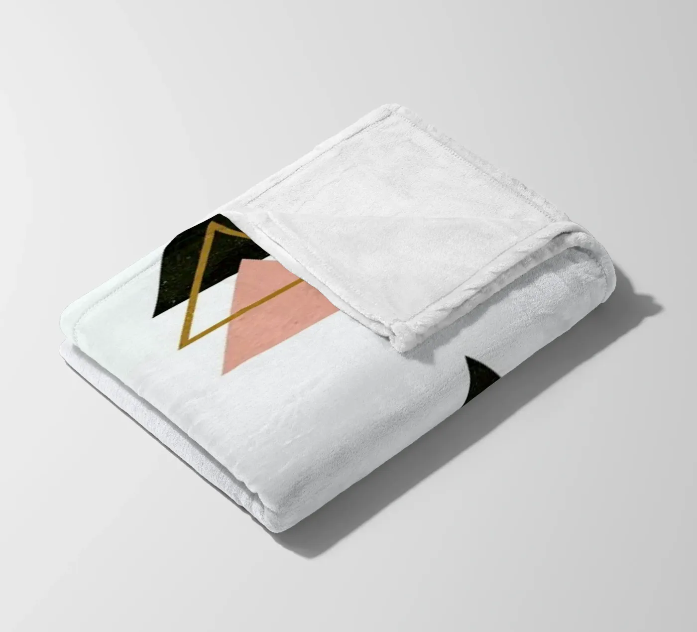 Winter Forest fleece blanket by daylight design studio