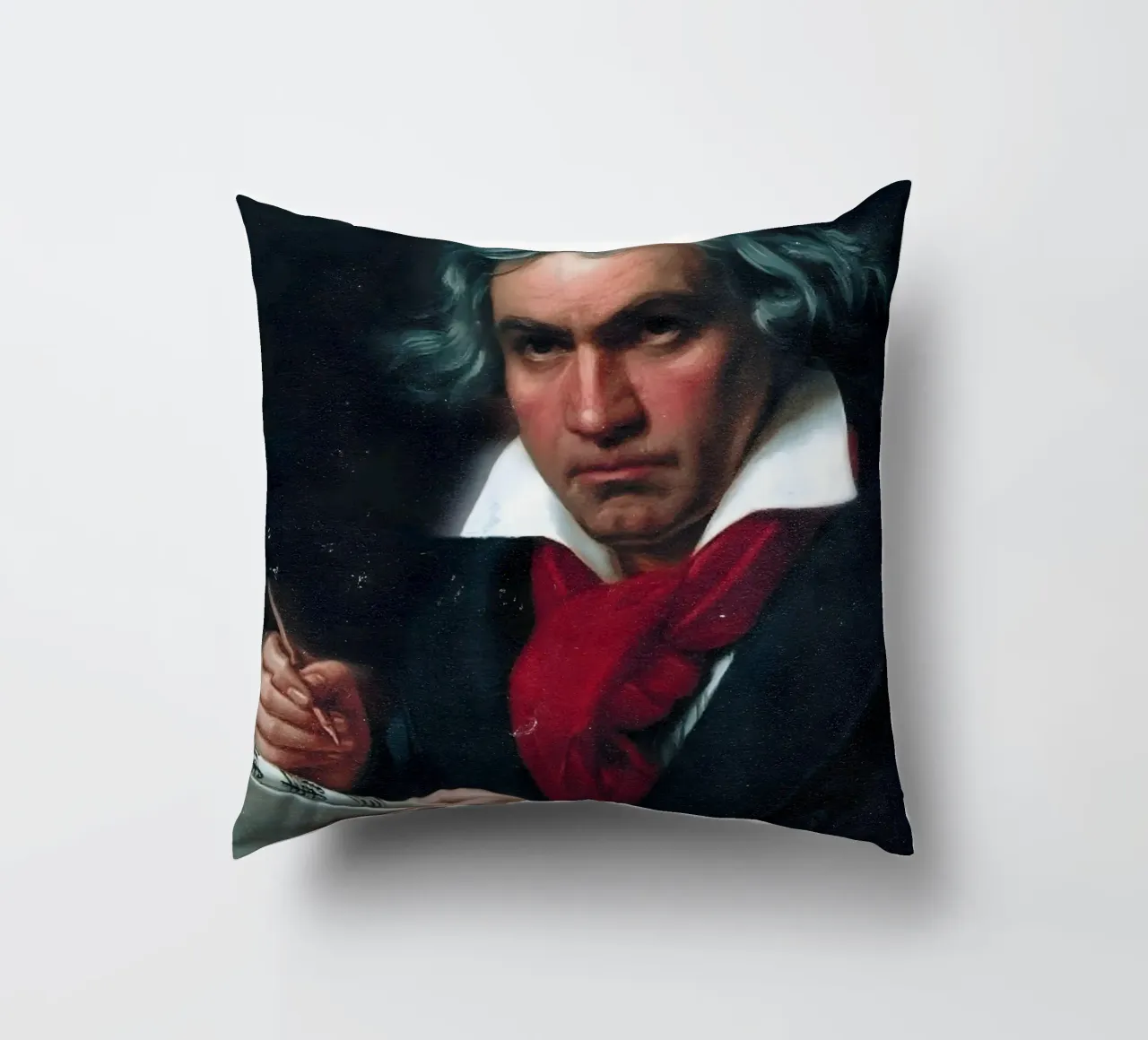 Beethoven cuscino da Low poly art