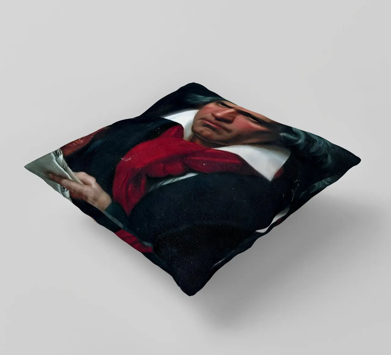 Beethoven cuscino da Low poly art