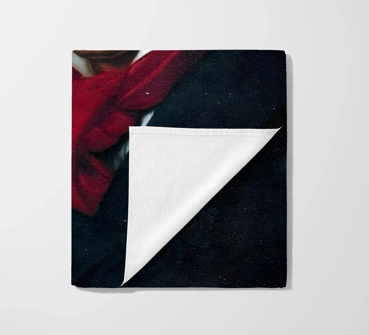 Beethoven beach towel by Low poly art