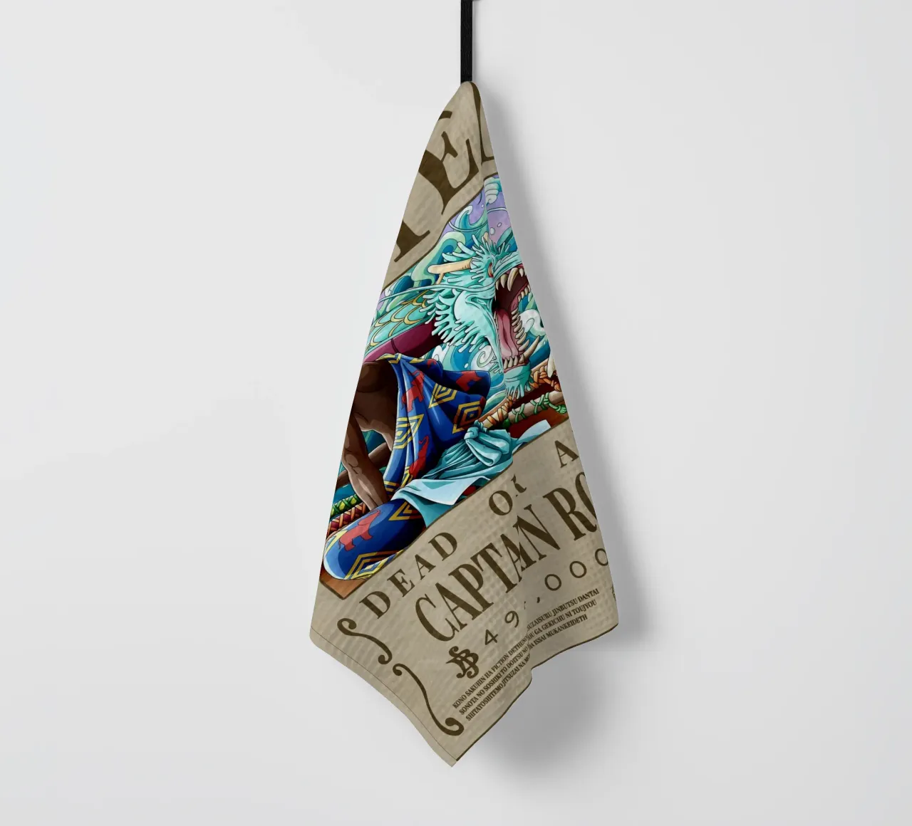 Cercasi Capitano Roshi canovaccio da cucina da Collins Shop