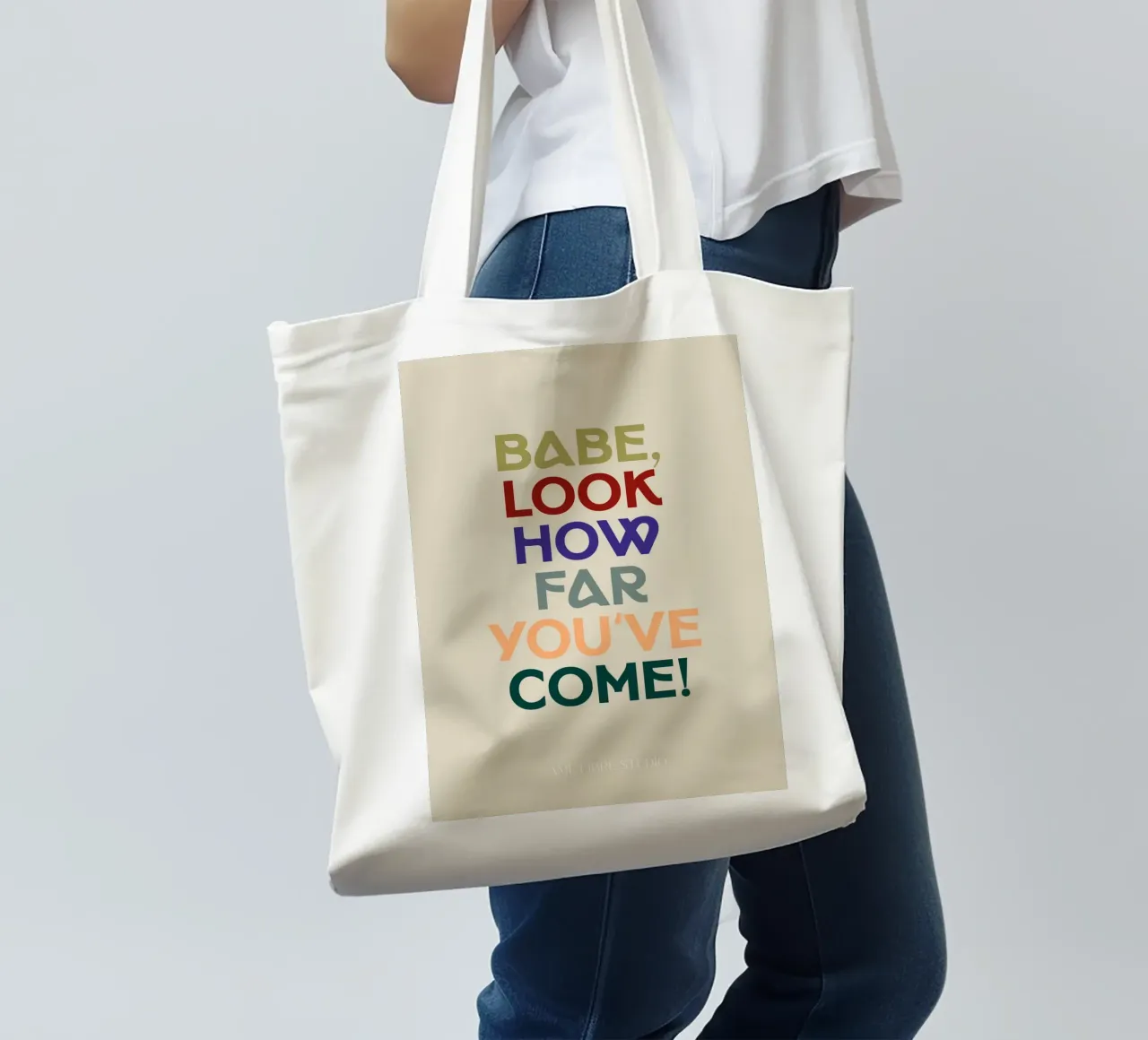 🐫 borsa in juta da MENTHE SAUVAGE