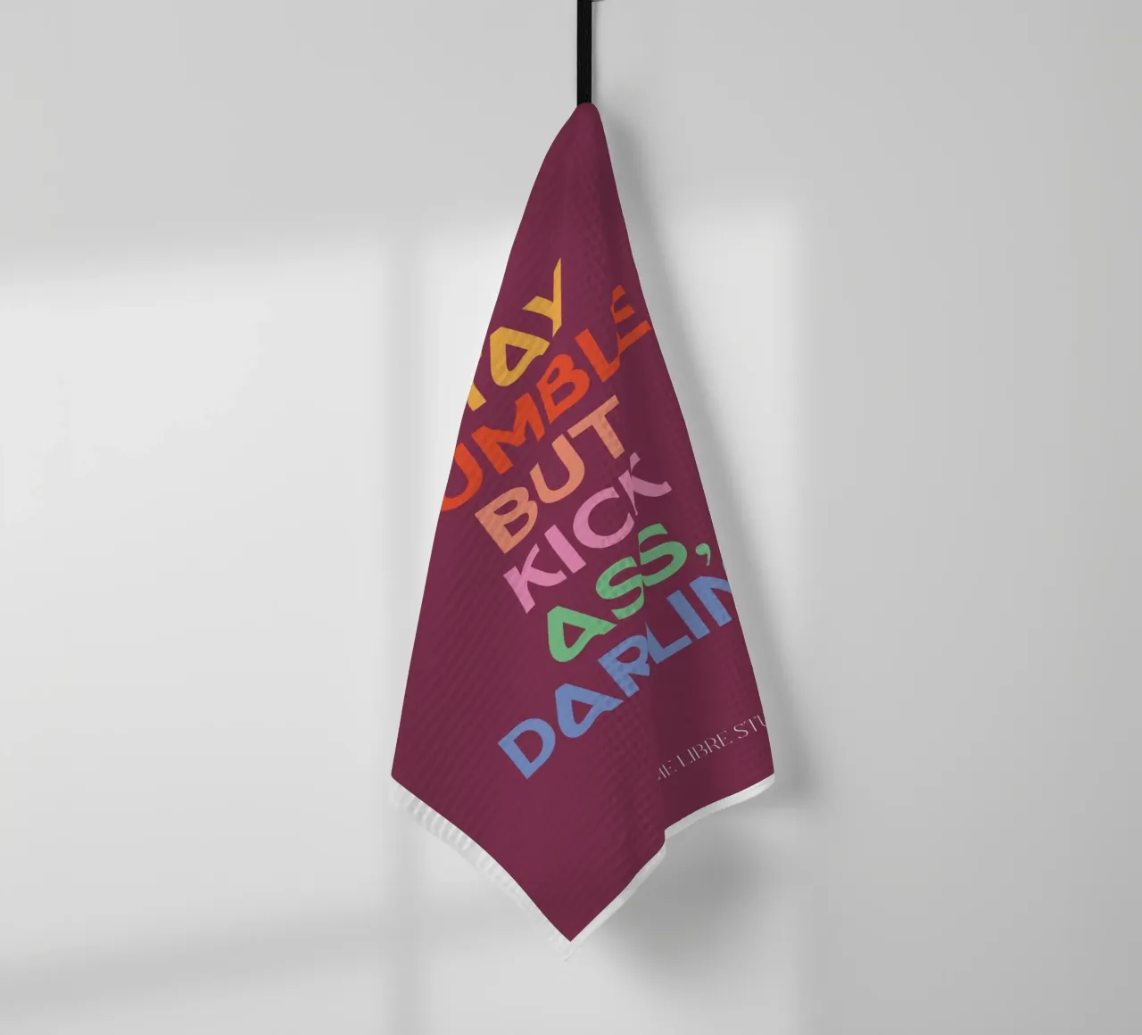 💣 torchon de MENTHE SAUVAGE