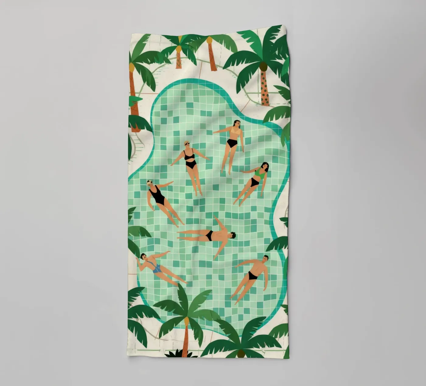 Loisirs au bord de la piscine serviette de bain de Murni Strokes