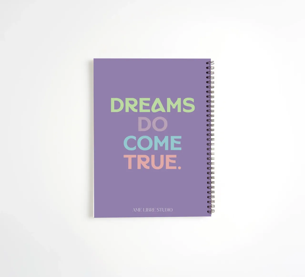 💜 spiral notebook by MENTHE SAUVAGE