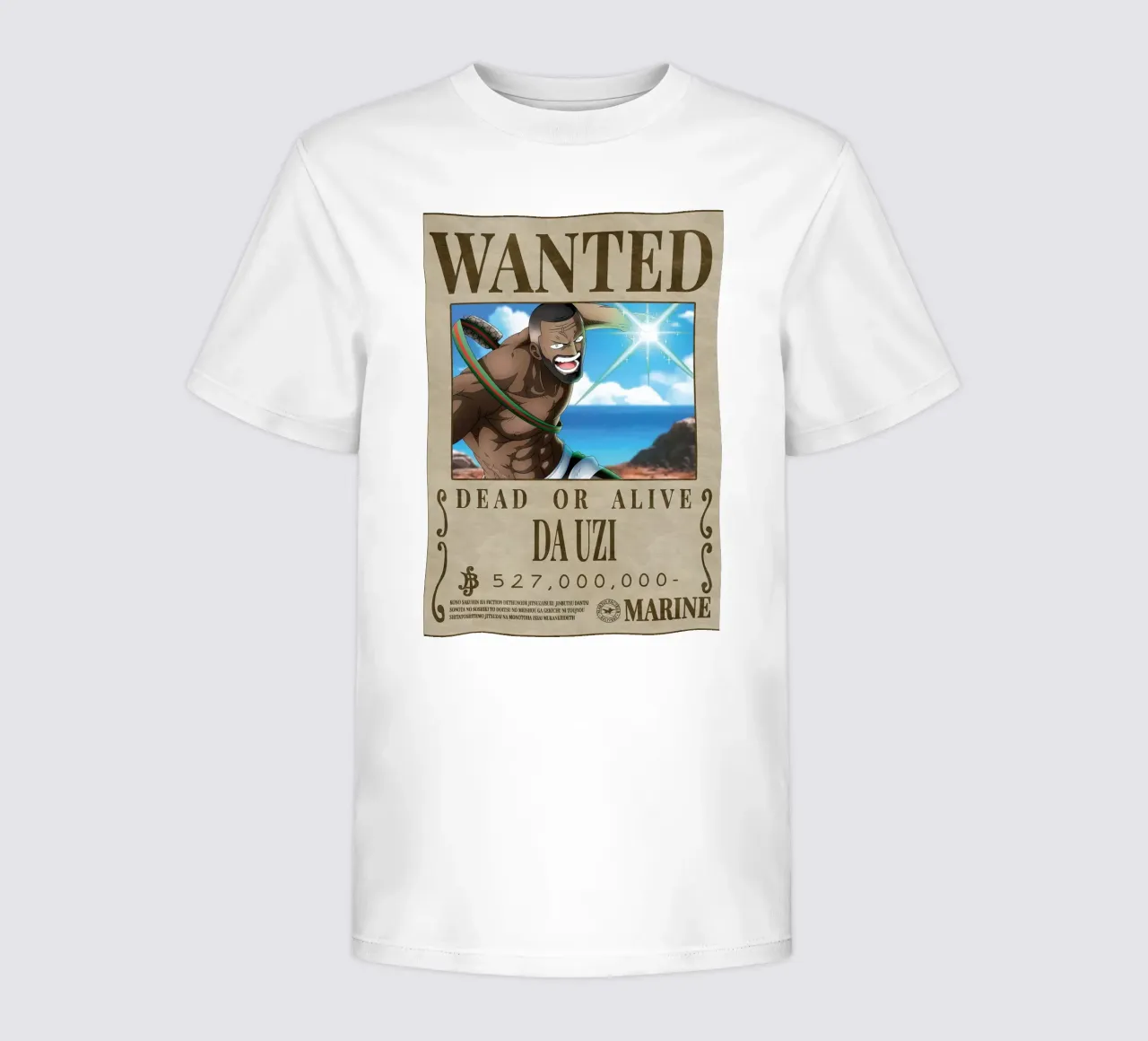 Wanted DaUzi2 kids t-shirt by Collins Shop