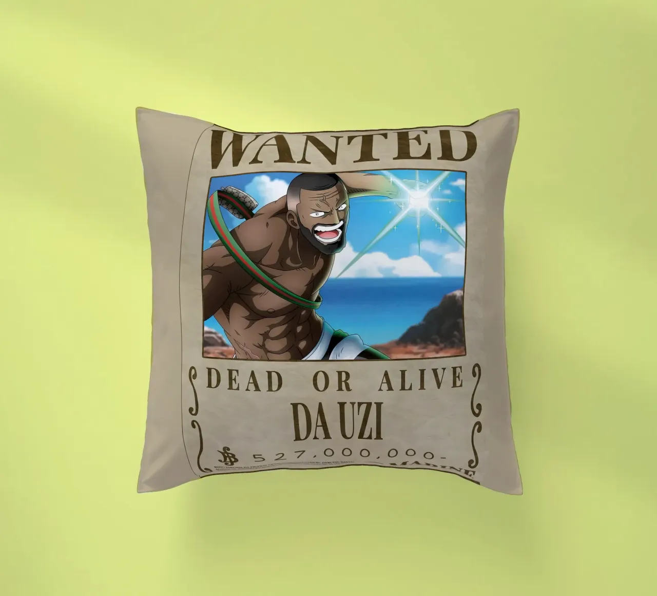 Wanted DaUzi2 decorative cushion by Collins Shop