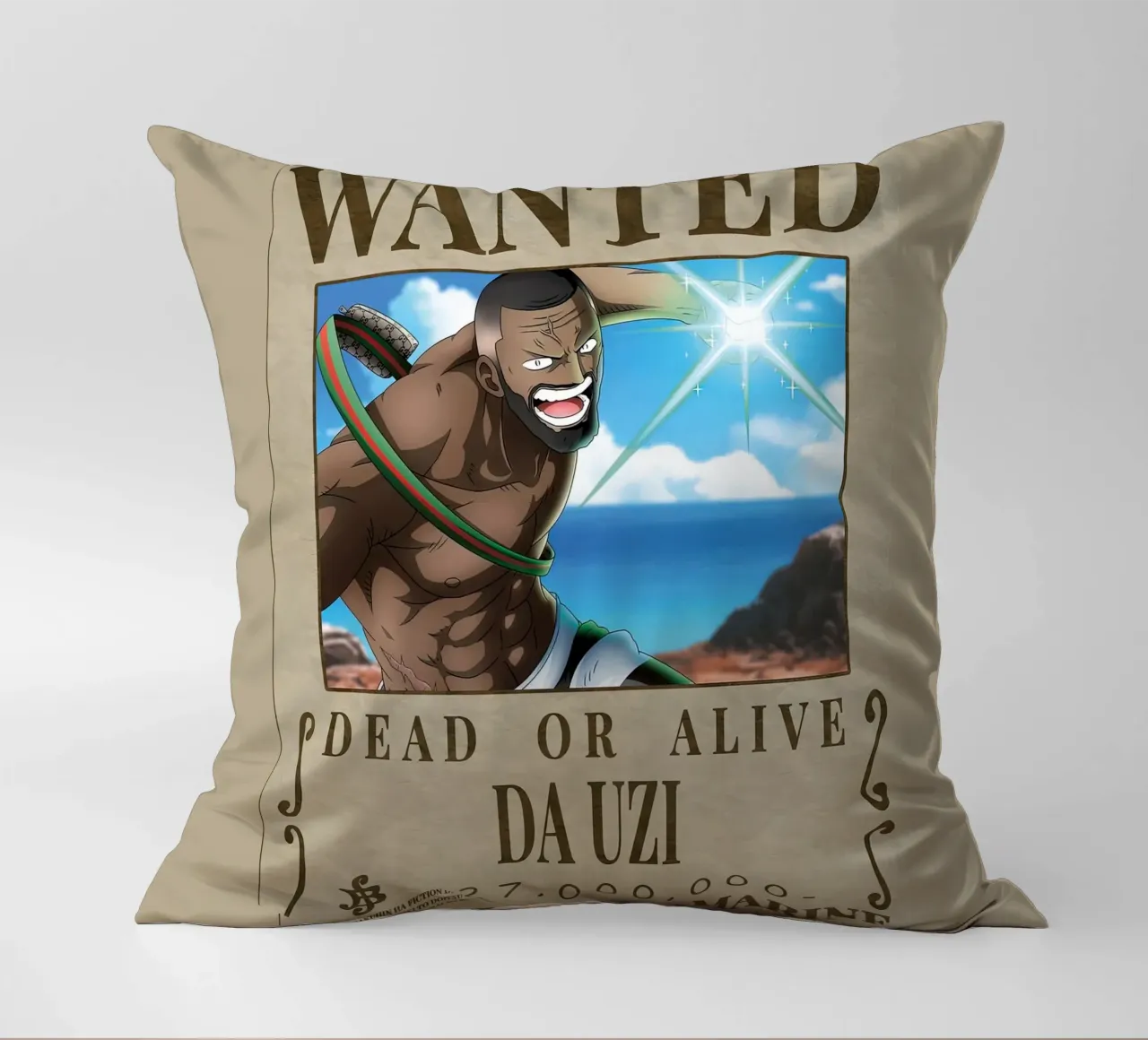 Wanted DaUzi2 decorative cushion by Collins Shop