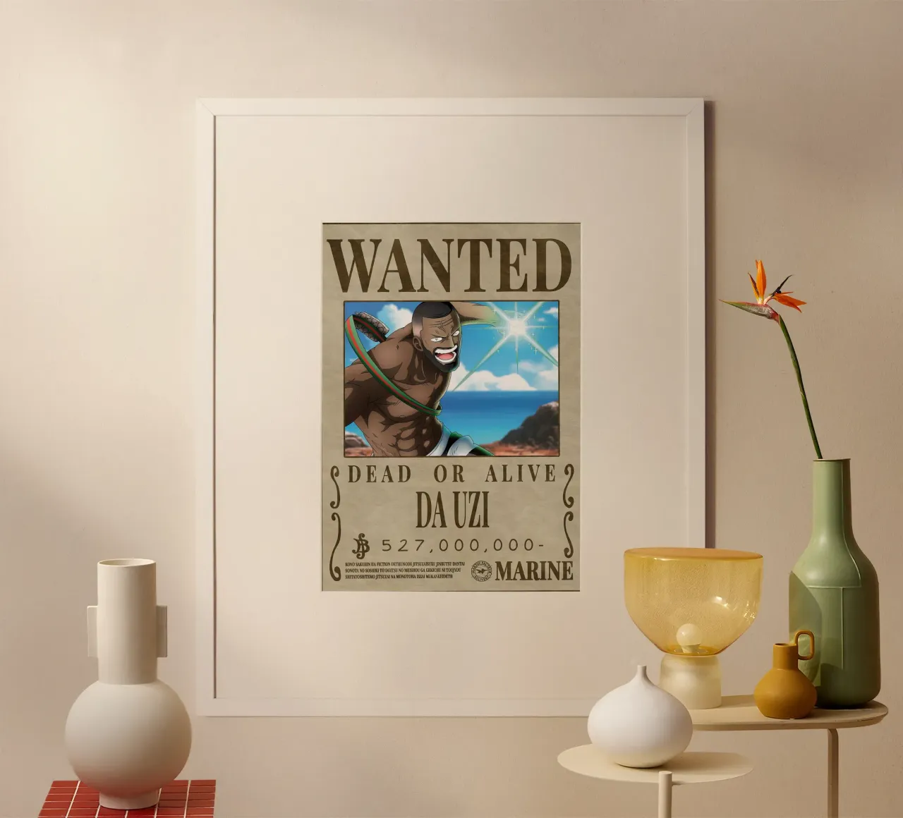 Wanted DaUzi2 poster by Collins Shop