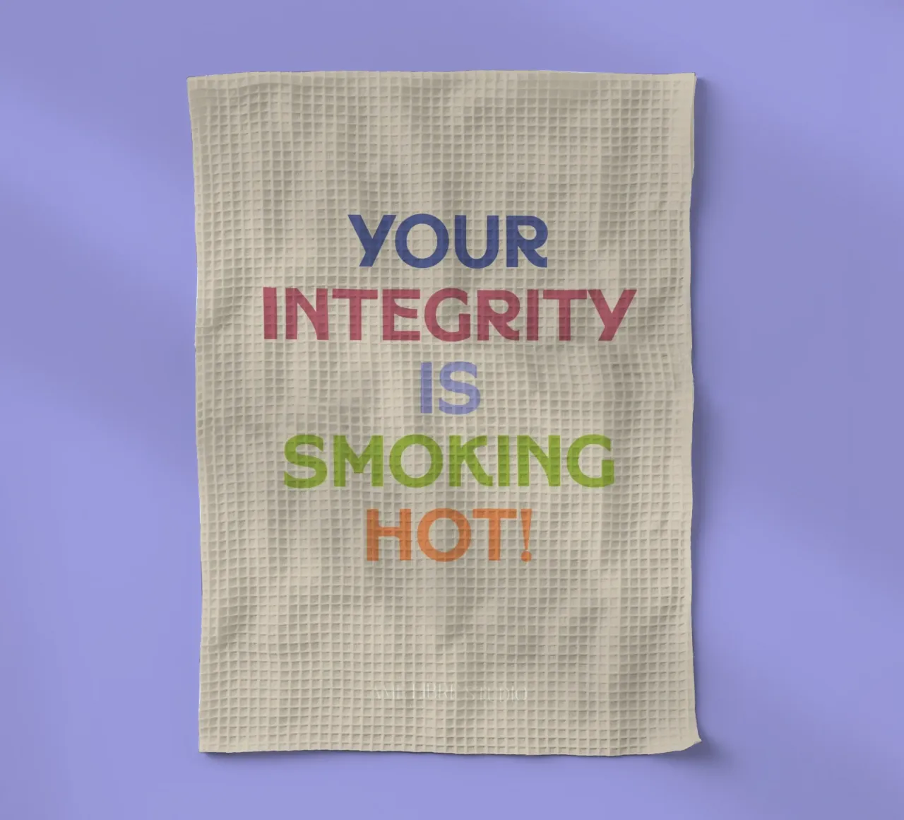 đ torchon de MENTHE SAUVAGE