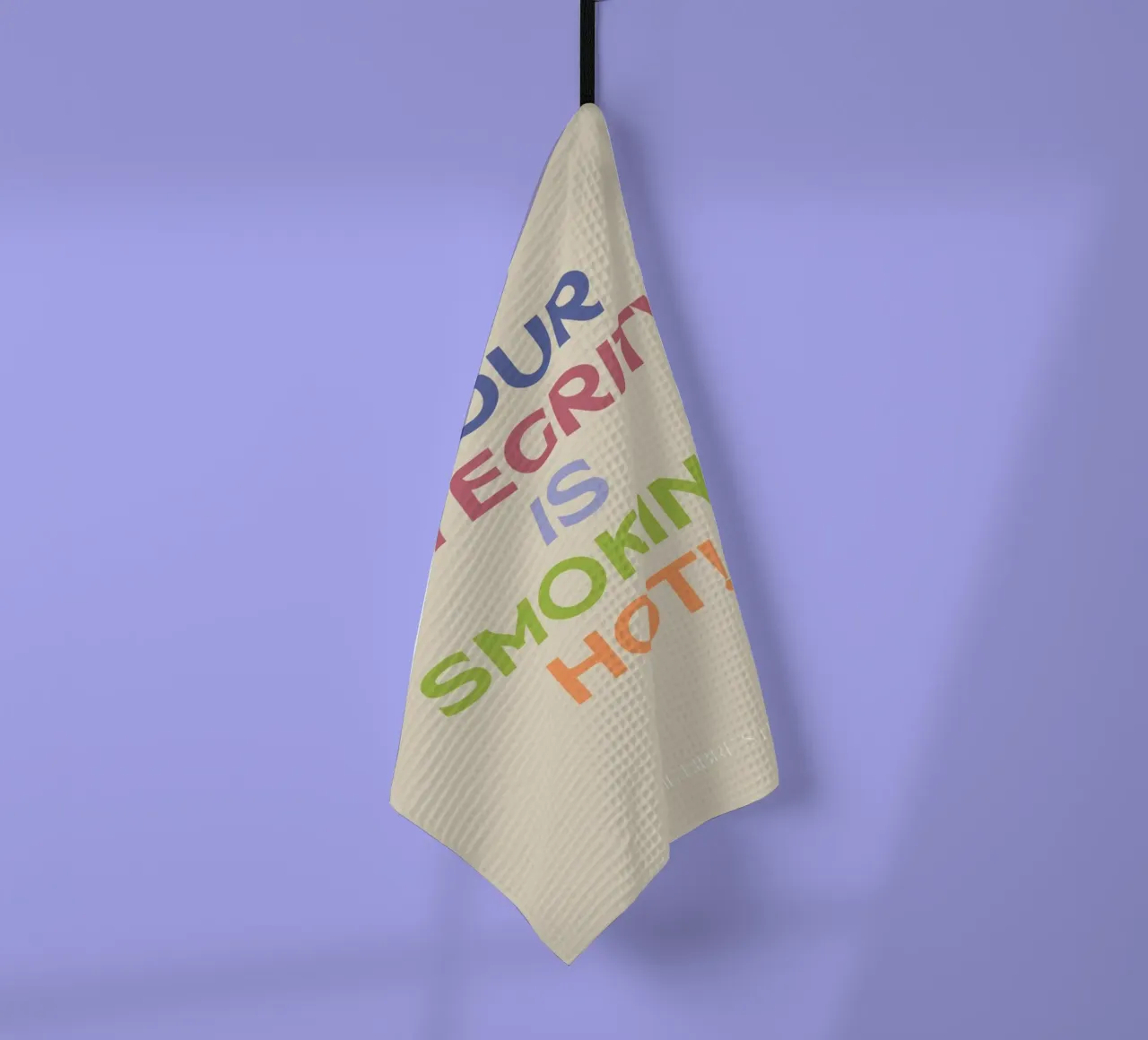 đ torchon de MENTHE SAUVAGE