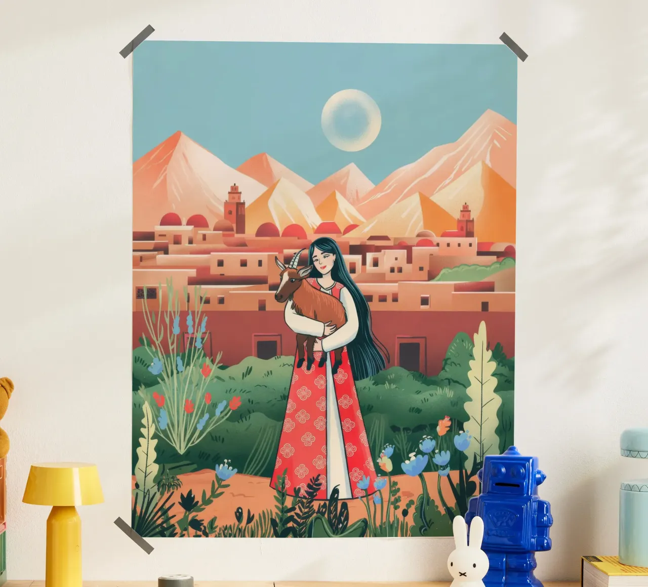 Armonia del deserto poster da Murni Strokes