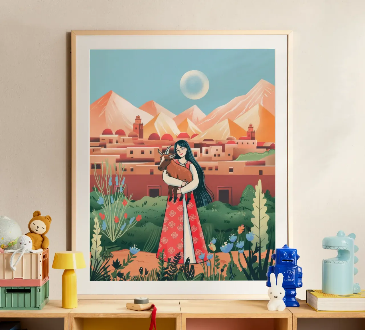 Armonia del deserto poster da Murni Strokes