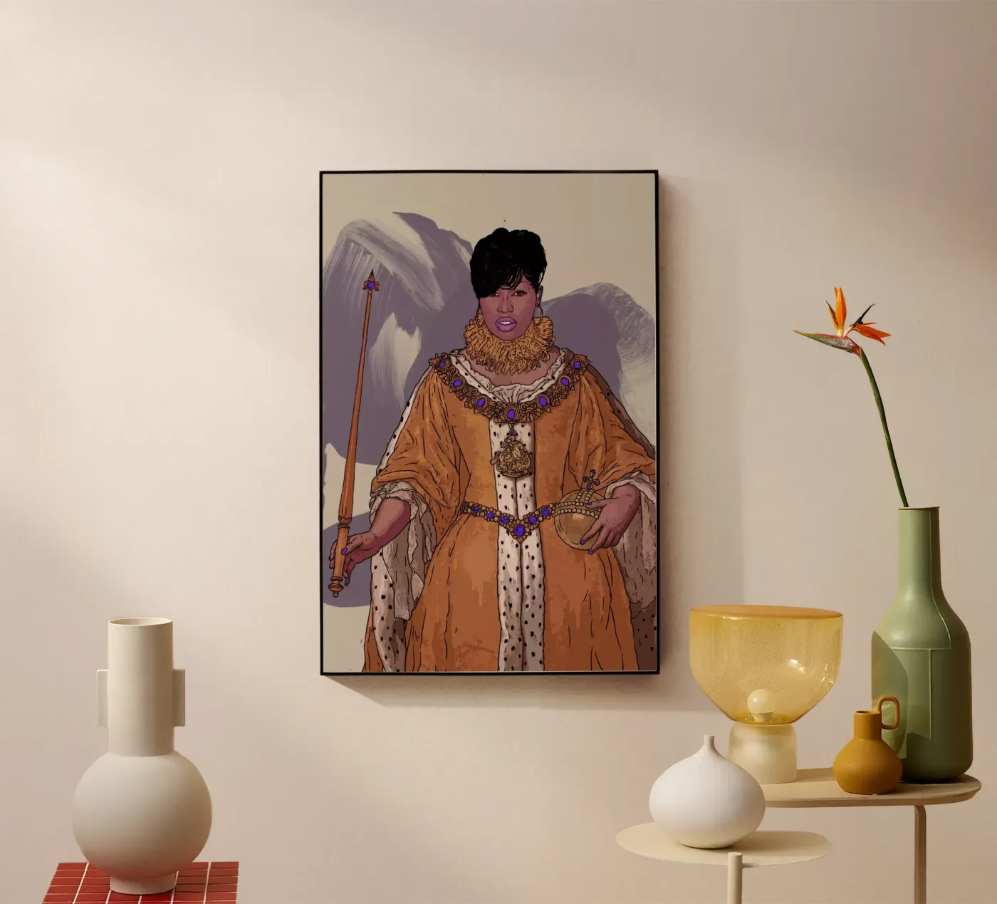 Queen Missy plexiglass da Nick Cocozza