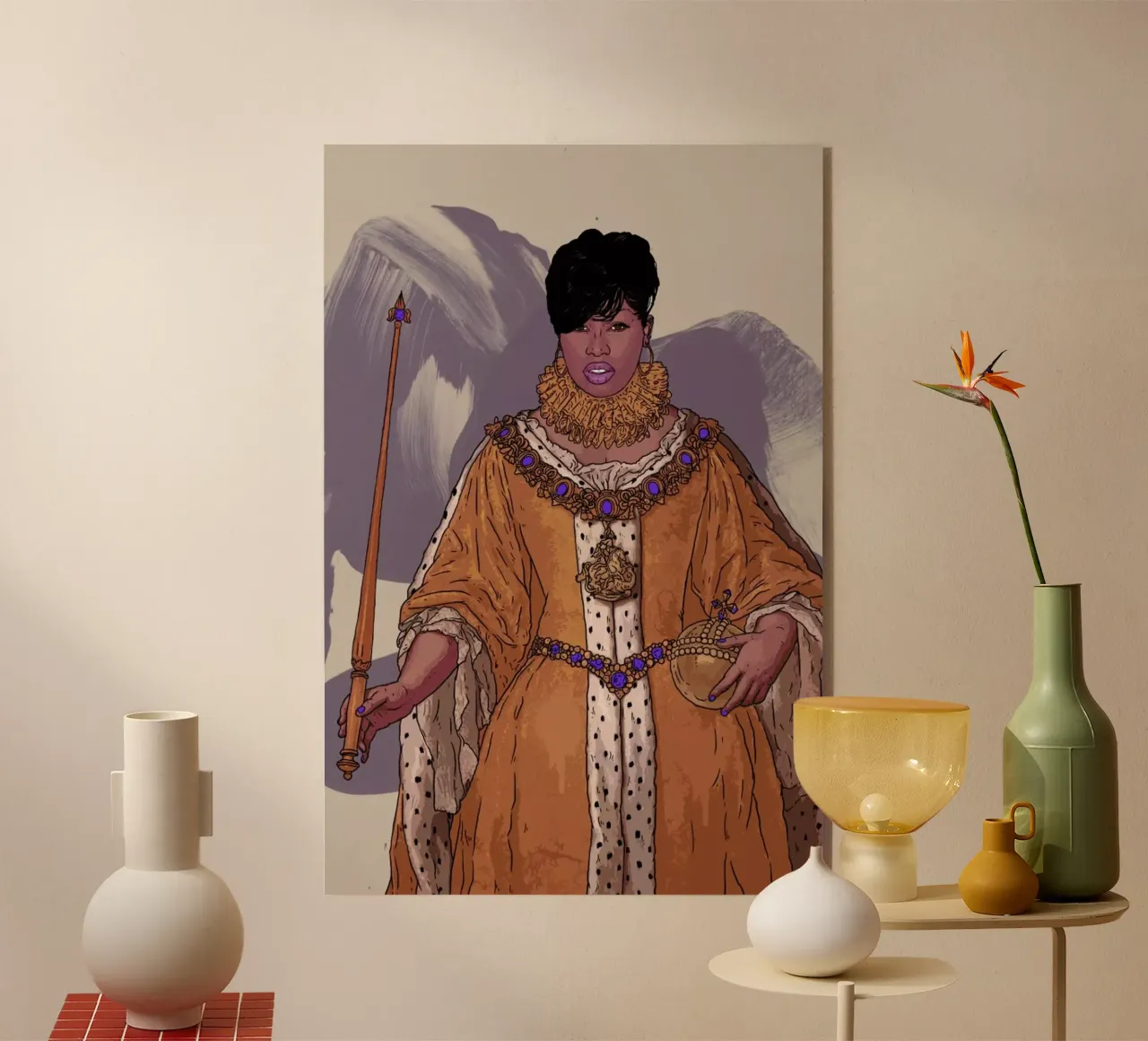 Queen Missy plexiglass da Nick Cocozza