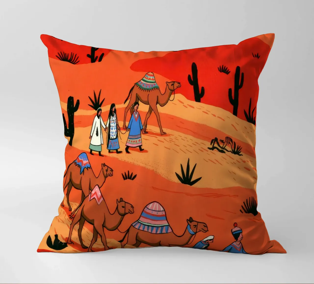 Spedizione nomade cuscino da Murni Strokes