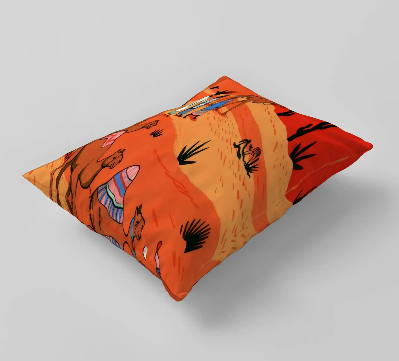 Spedizione nomade cuscino da Murni Strokes
