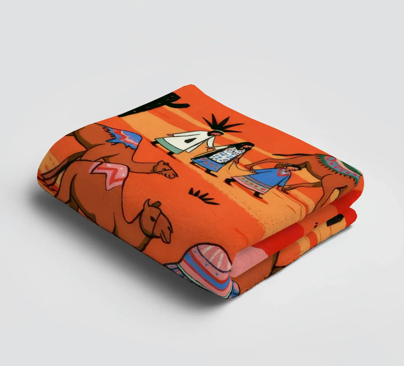 Nomadic Expedition towel by Murni Strokes