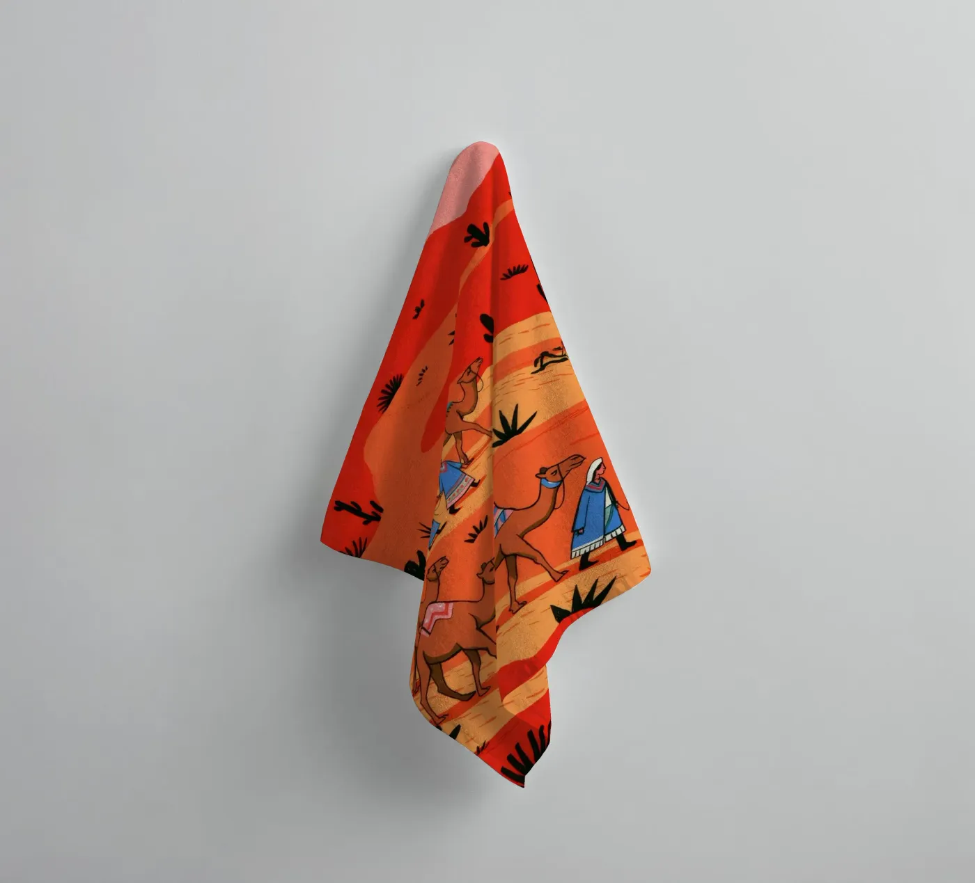 Nomadic Expedition towel by Murni Strokes