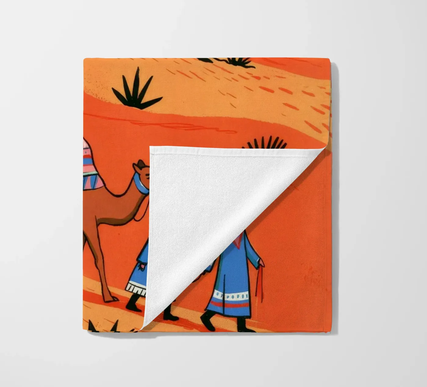 Nomadische expeditie strandhanddoek van Murni Strokes