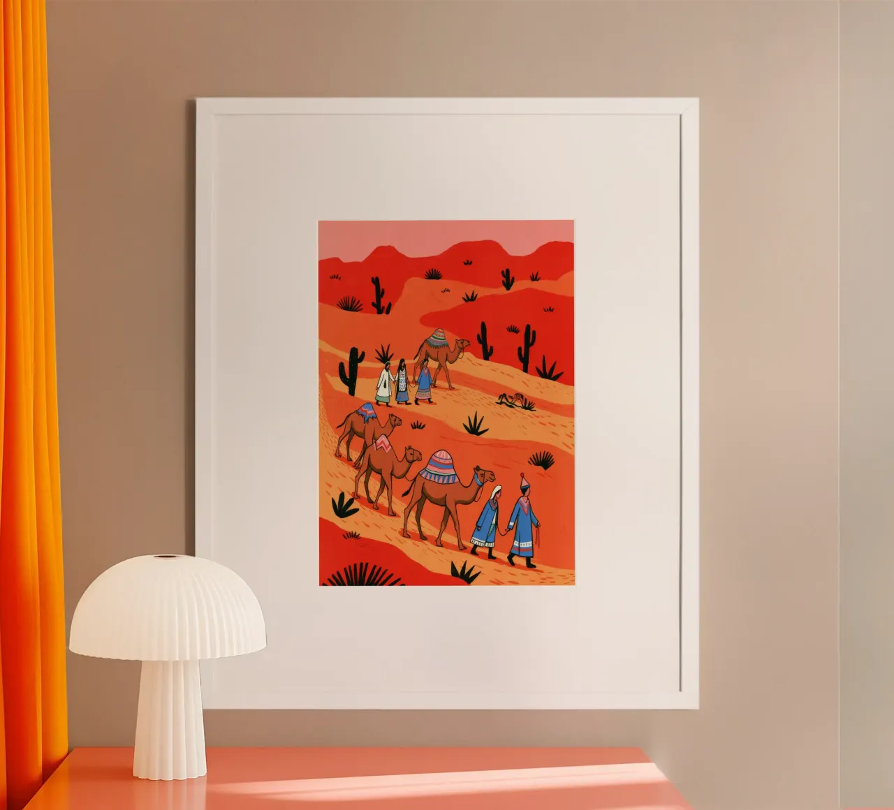 Spedizione nomade poster da Murni Strokes