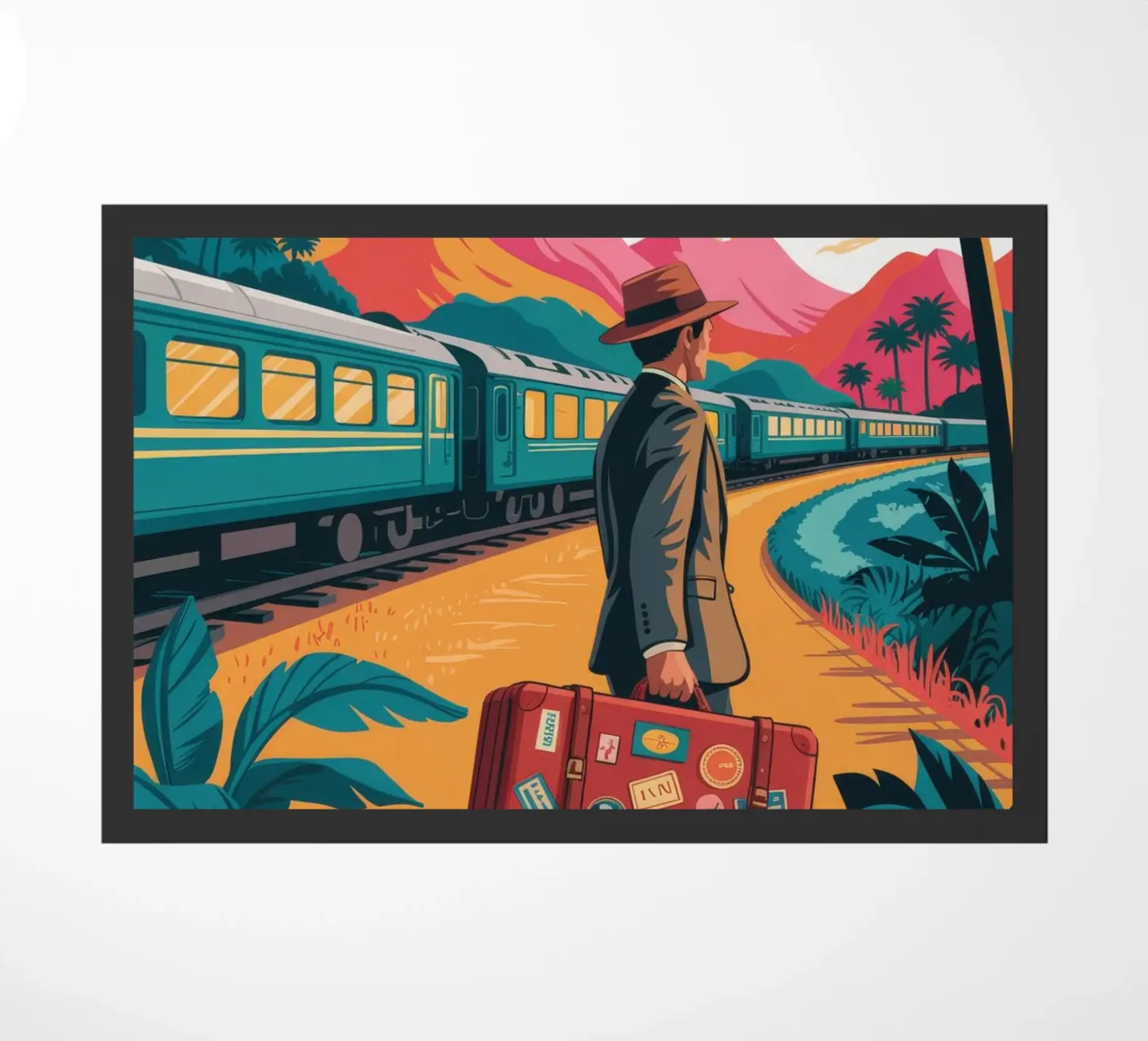 Viaggio in treno nostalgico zerbino da Murni Strokes