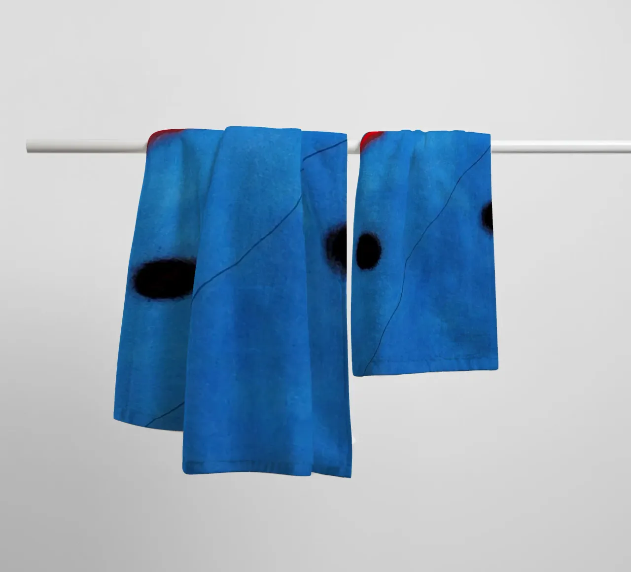 blue I joan miro 1961 towel by phillipp veisenberg