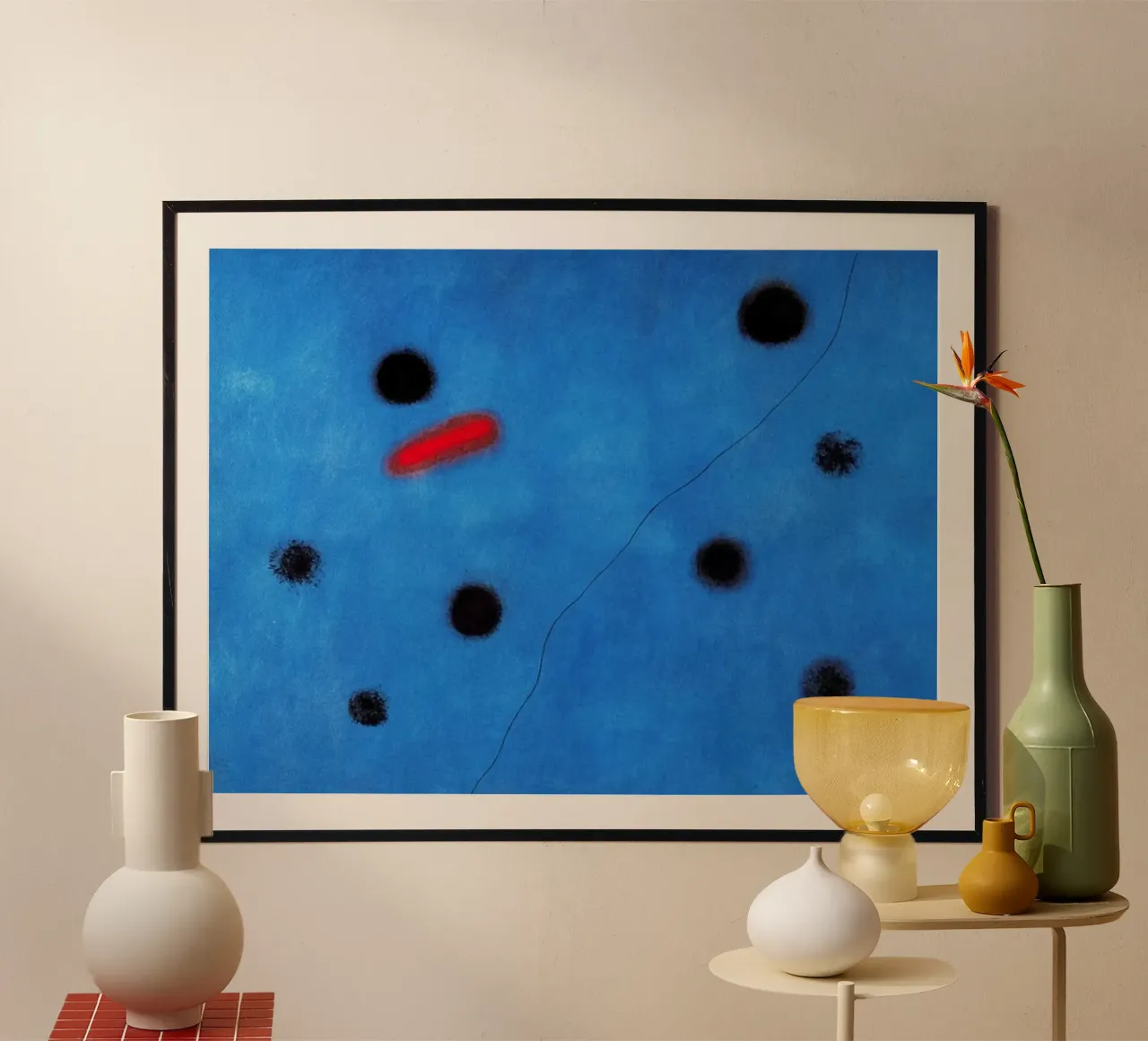 blu I joan miro 1961 poster da phillipp veisenberg