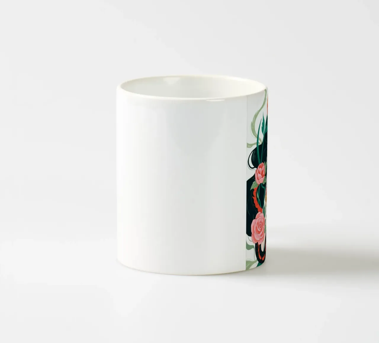Verwunschener Garten Keramik Tasse von Murni Strokes