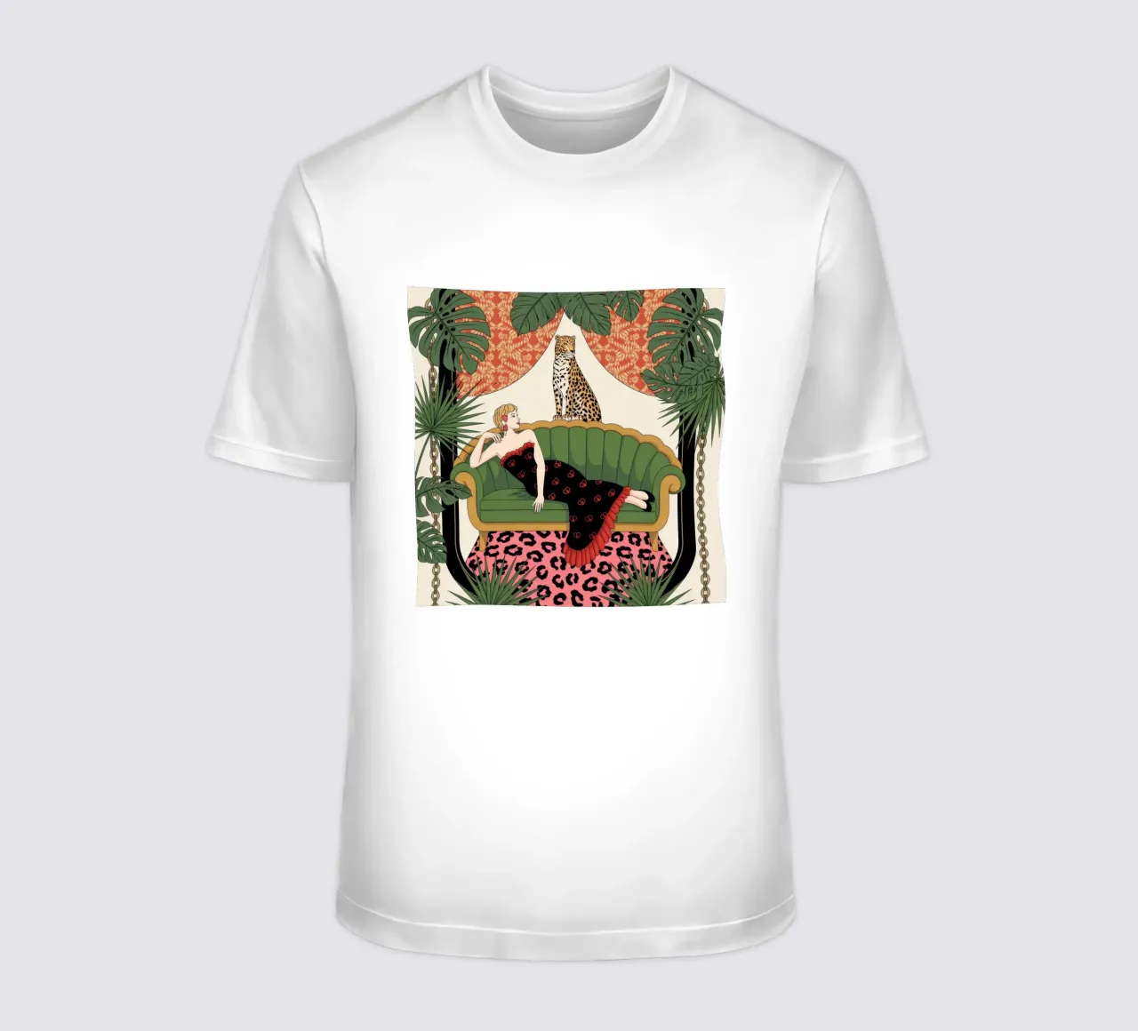 Luxurious Recline t-shirt by Murni Strokes