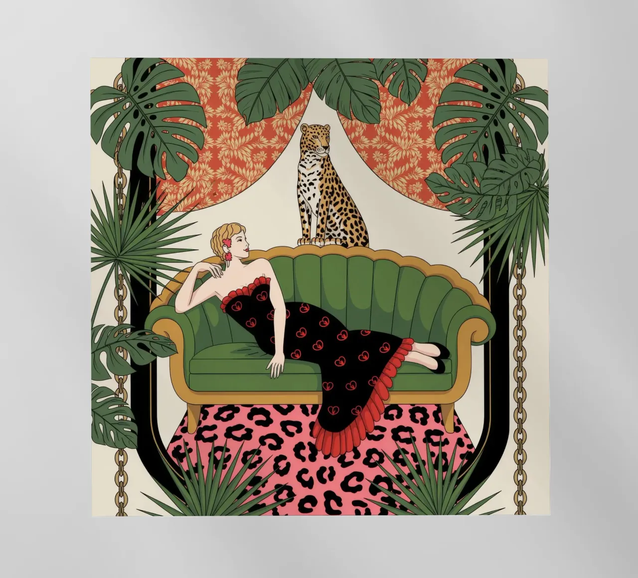 Luxurious Recline backlit film by Murni Strokes