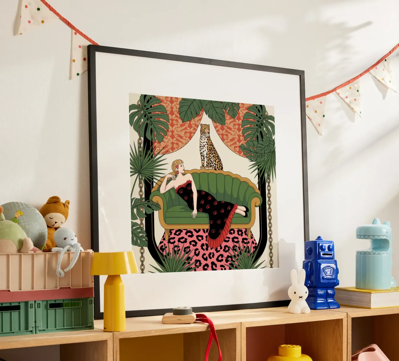 Luxe rugleuning poster van Murni Strokes
