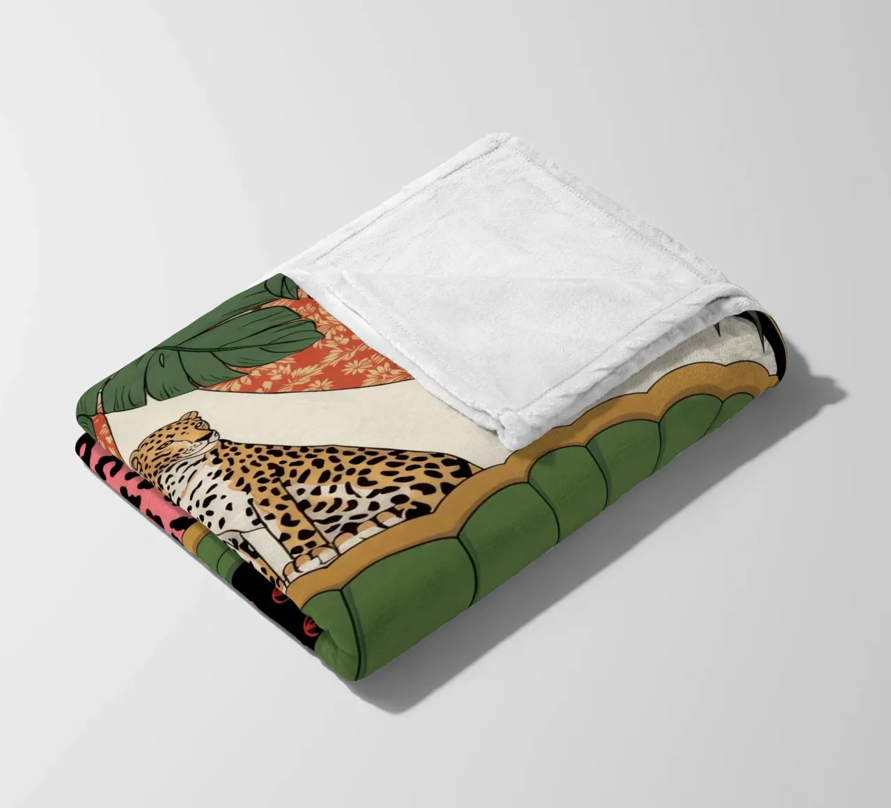 Luxurious Recline fleece blanket by Murni Strokes